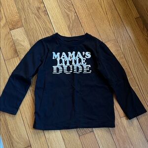 Garanimals Black Long Sleeve Tee - Mama's Little Dude